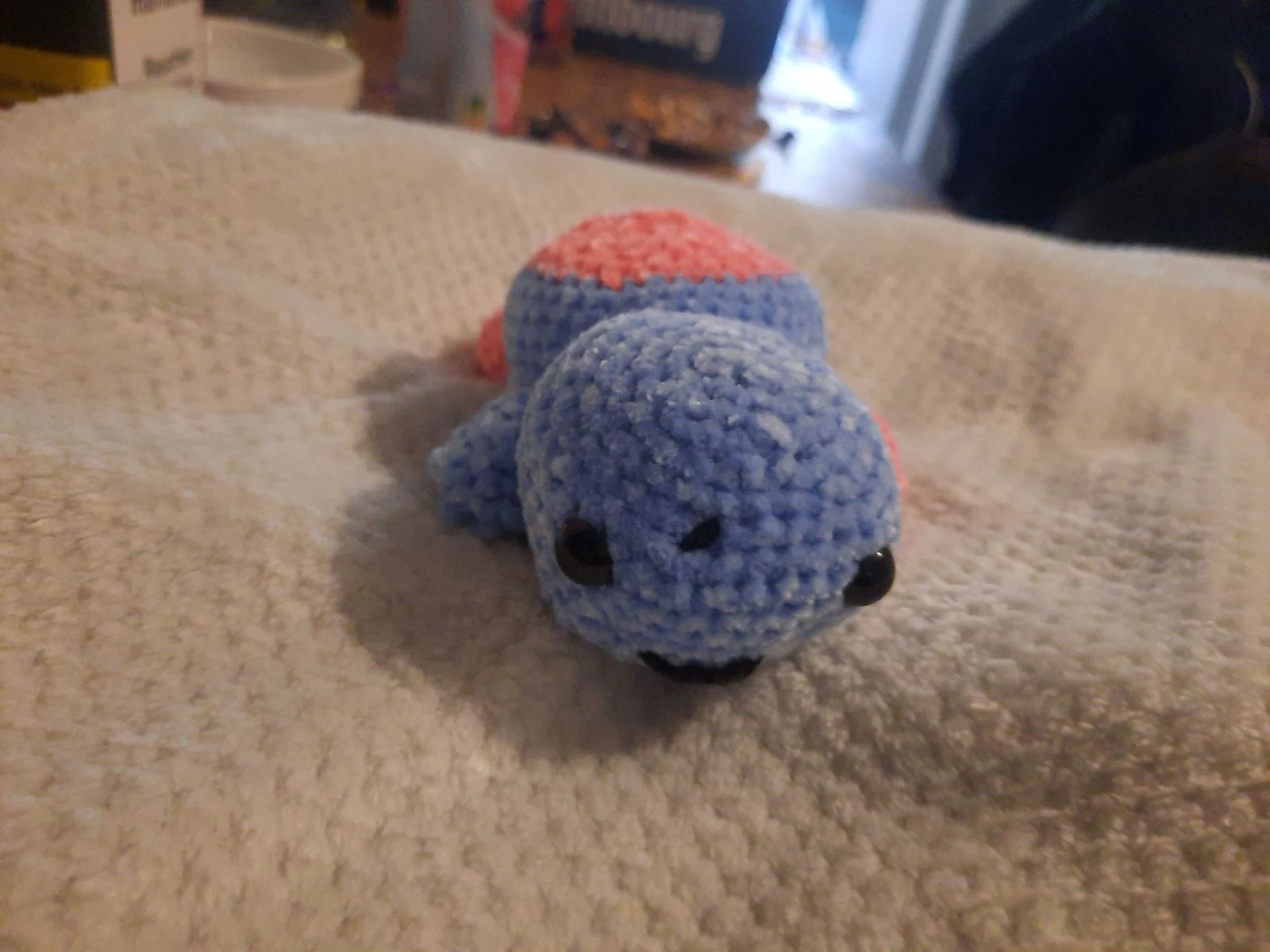 🐢 Turtle Soap – Hand Crocheted Amigurumi 🩵🩷 – photo 7